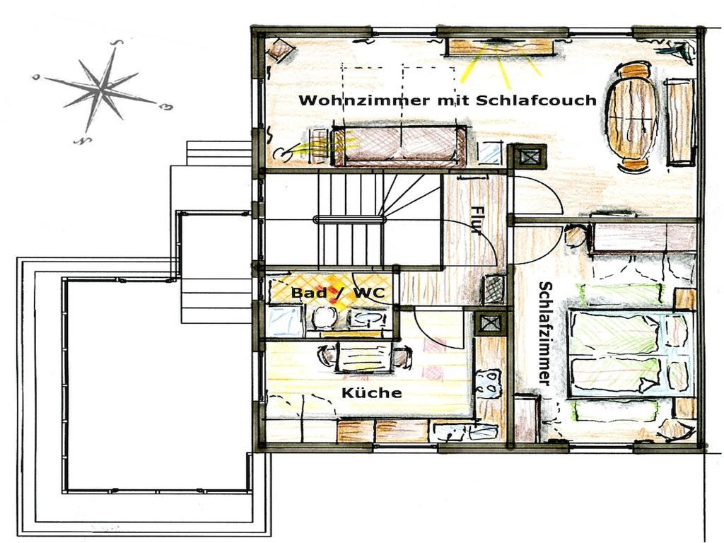 Ferienwohnung Am Eisweiher Титизее-Нойштадт Экстерьер фото